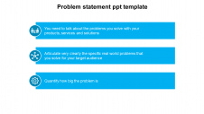 Creative Problem Statement PPT Template Slide Design